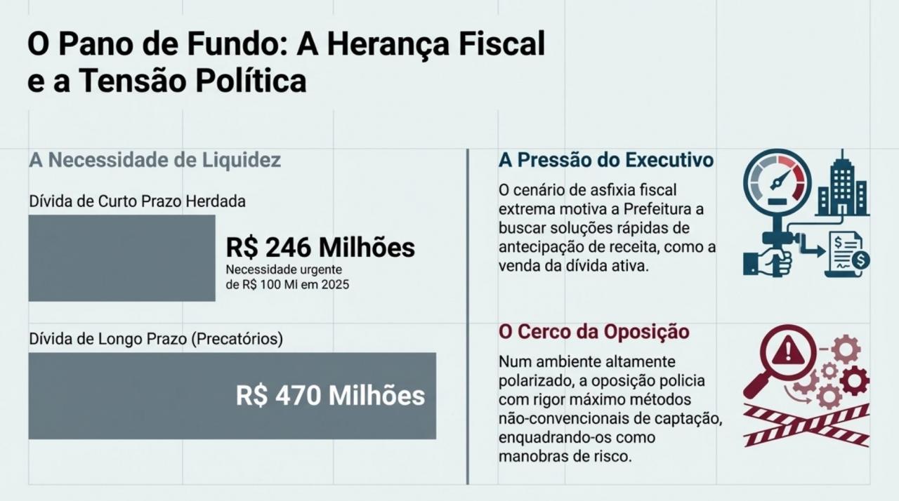 Foto 9 de 10 — Prefeitura rebate denúncia e nega irregularidade em operação de R$ 15 milhões